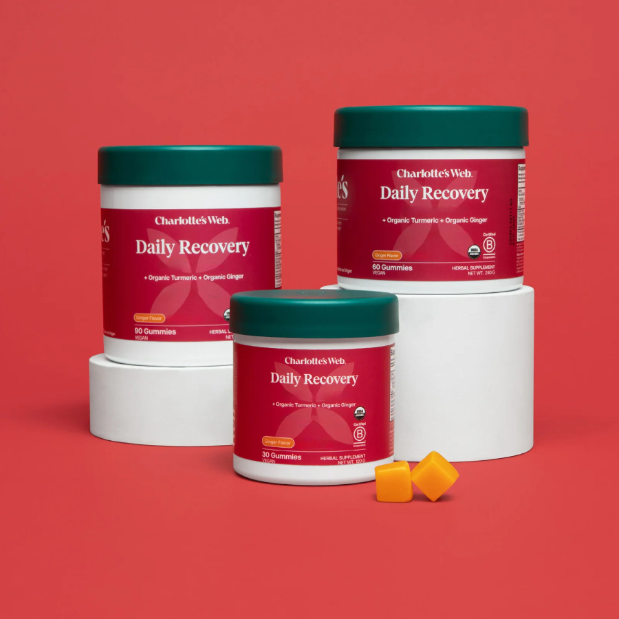 Charlottes_Web_Daily_Recovery_Gummies_Turmeric_Ginger_Trio_Red_Scene_2048x2048.jpg